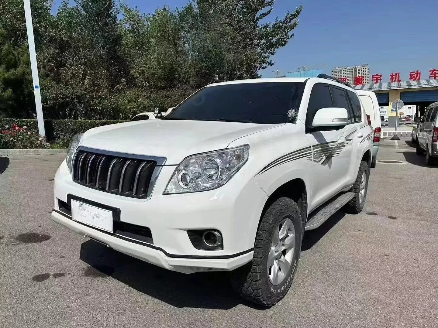 Off-Road Specific Carbon Steel Front Bumper for LC150 2014-2017, Outdoor Modification Part