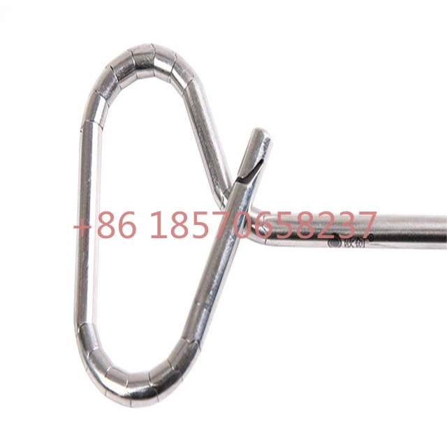 Laparoscopic reverse Full ring Golden Finger Liver Retractor and Articulating retractor surgical instrument