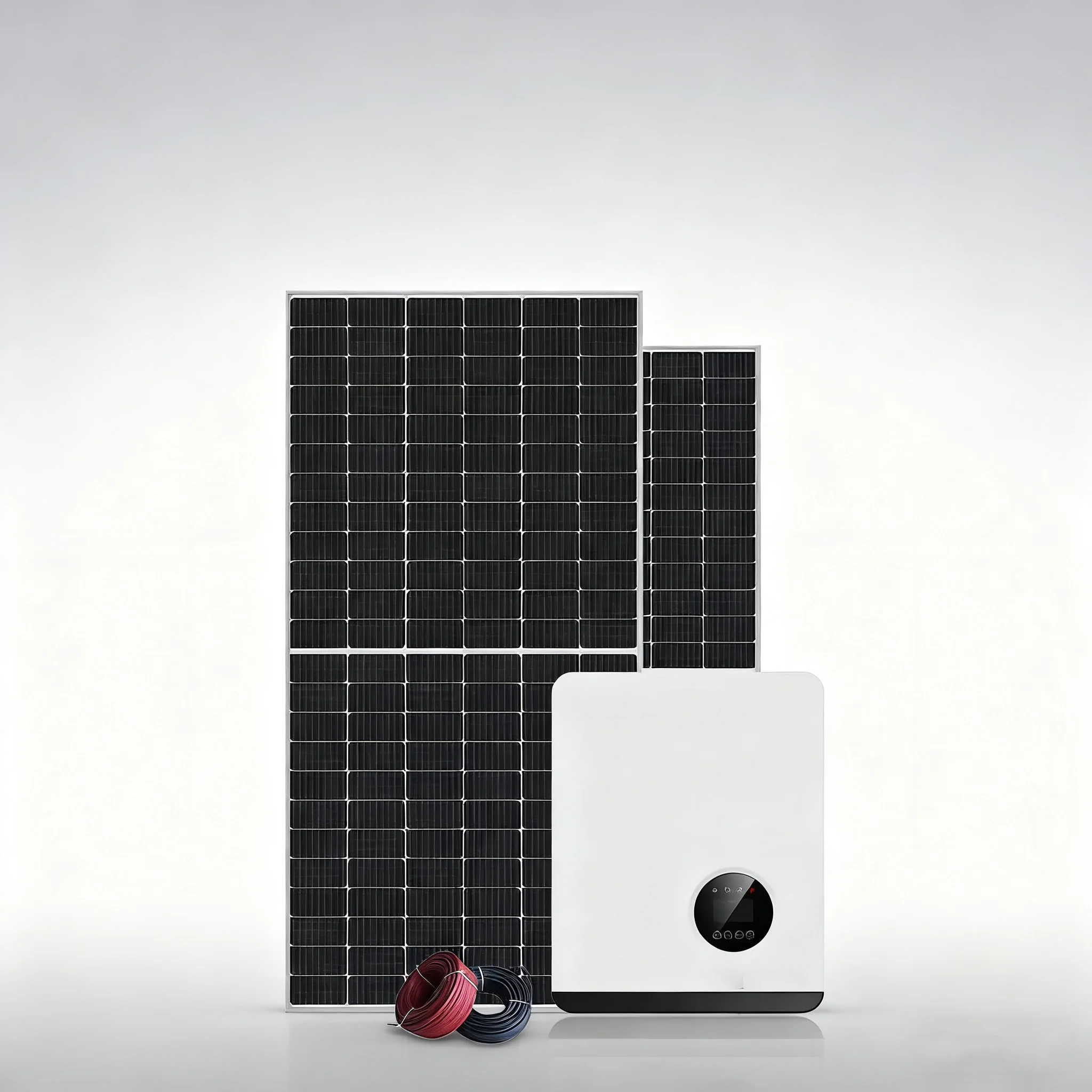 نظام شمسي كامل 20 كيلو وات 5 كيلو وات 10 كيلو وات 12 كيلو وات 15 كيلو وات نظام الطاقة الشمسية 20 كيلو وات هجين للاستخدام المنزلي #3