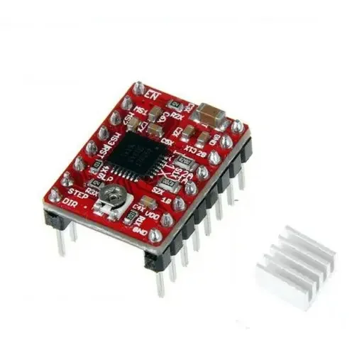 A4988 Stepper Motor Driver Module with Heat Sink for Arduino 3D Printer Reprap CNC Machine or Robotics NEW