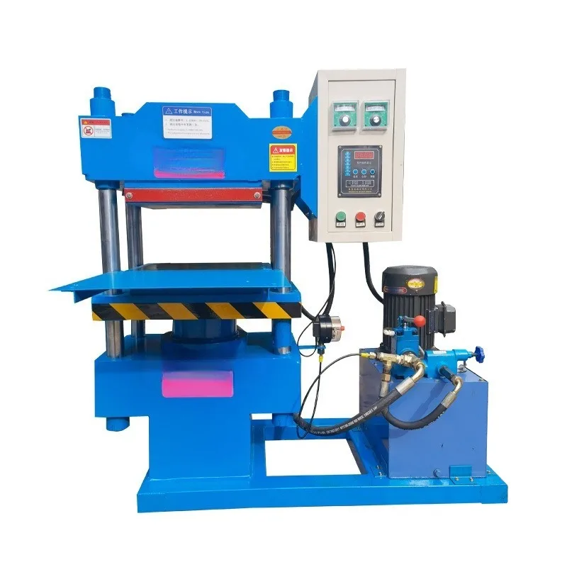 Hot stamping silicone plate hot press, rubber vulcanizing machine