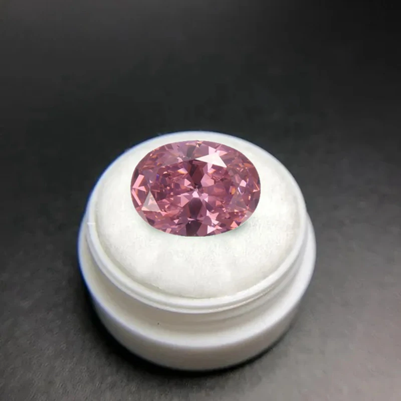 Natürliche Rosa Saphir 13 × 18mm Oval Cut Sri-Lanka VVS Edelstein Für Schmuck Machen – Detail 3