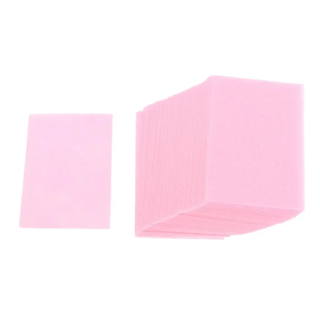 Lingettes sèches pour ongles non pelucheuses, idéales pour enlever le vernis à ongles, lingettes de finition en gel, préparation et nettoyage des ongles, 6x700 cm, lot de 3.6 pièces