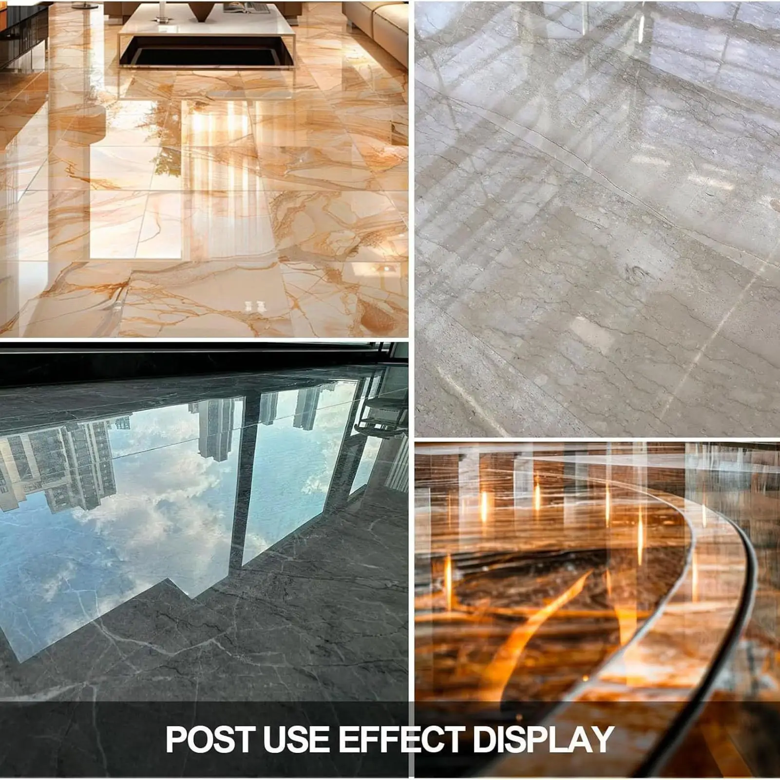 Pasta de polimento de mármore 100ml, telha de chuveiro, limpador de pedra de mármore, removedor de manchas de pedra para vidro, cozinha, comercial, banheiro doméstico