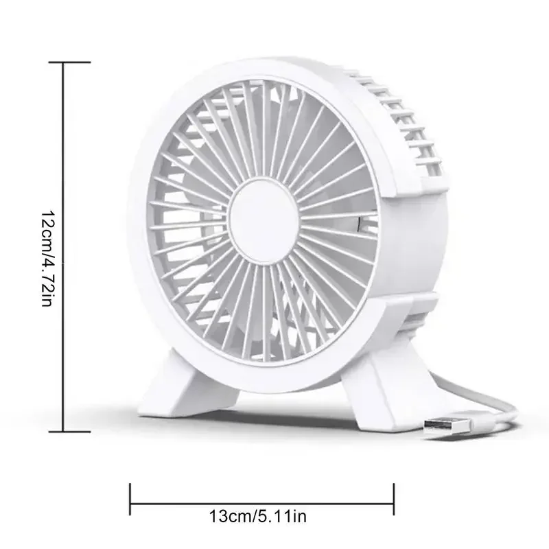 Ventilador eléctrico portátil, Enfriador de aire silencioso, adecuado para el hogar, oficina, mesa al aire libre, Mini electrodoméstico para acampar