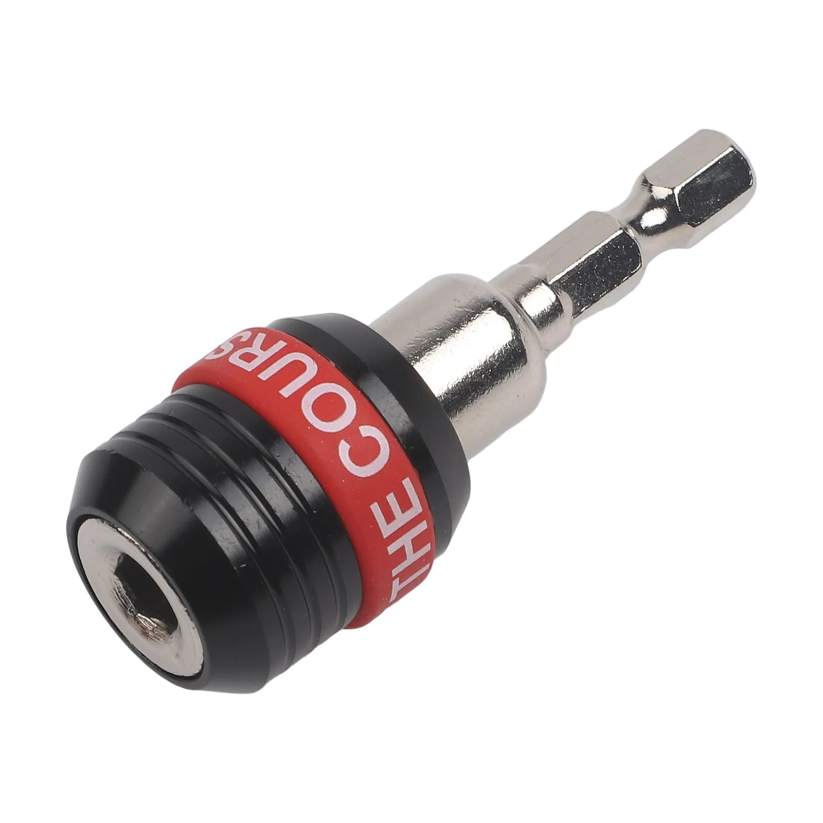 For Deck Building Black Silver Bit Holder Adapter For Electric Drill Chuck Suitable For Non-quick Drill Chucks