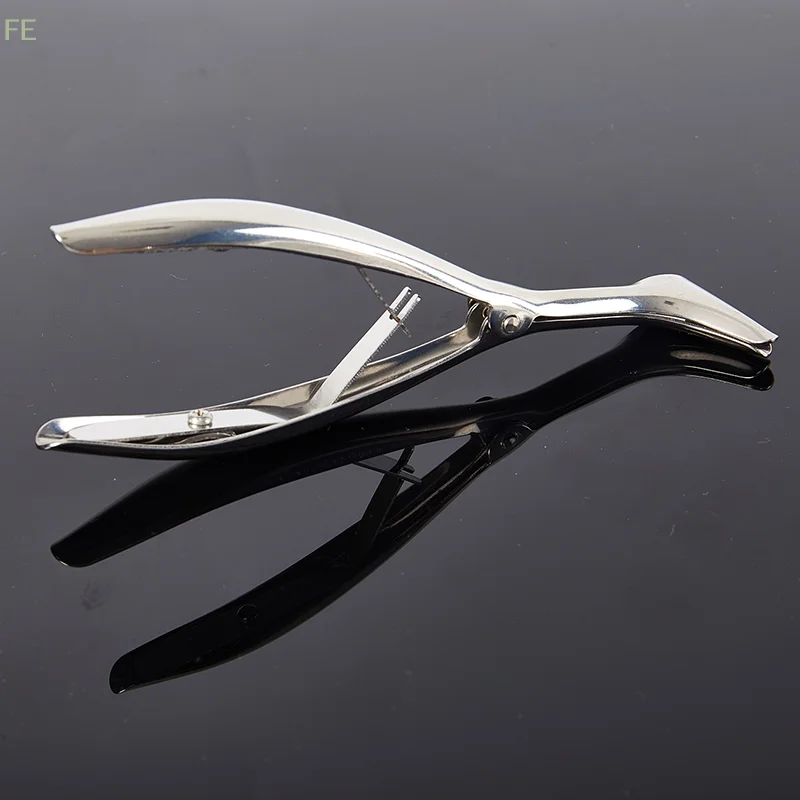 

[F] Adult/kids two styles Nose Mirror Ear Canal Dilator Stainless Steel Speculum Nostril Nose Pliers Nasal Dilator