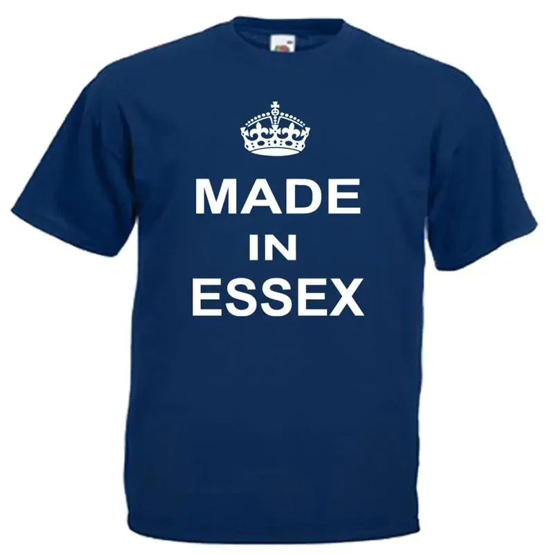 Made Born In Essex Birthday Mens T Shirt 12 Colours Size S 3XL