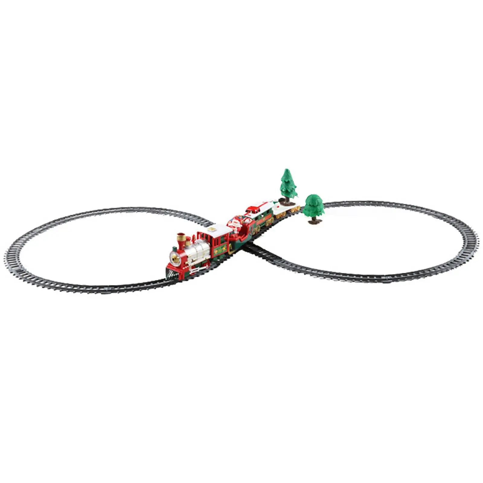 Christmas Train Set Family Electric Train Track Playset for Girls Boys Kids