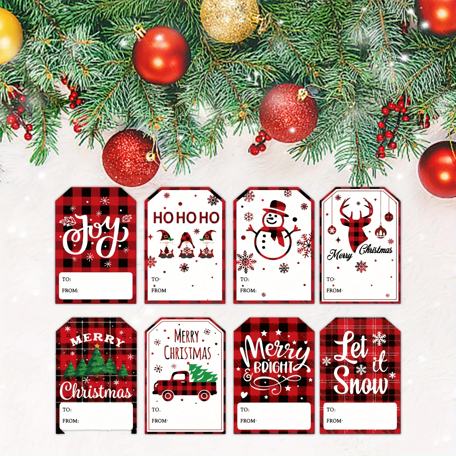 80 sztuk samoprzylepnych etykiet na prezenty świąteczne Xmas Kraft Etykiety z nazwami Natural Kraft Naklejki świąteczne Etykiety na prezenty świąteczne