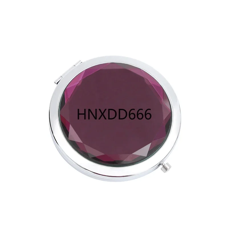 Pocket mirror royal blue Cover type double-sided folding round cute Hand mirror Home decoration Decor for room portable cheap