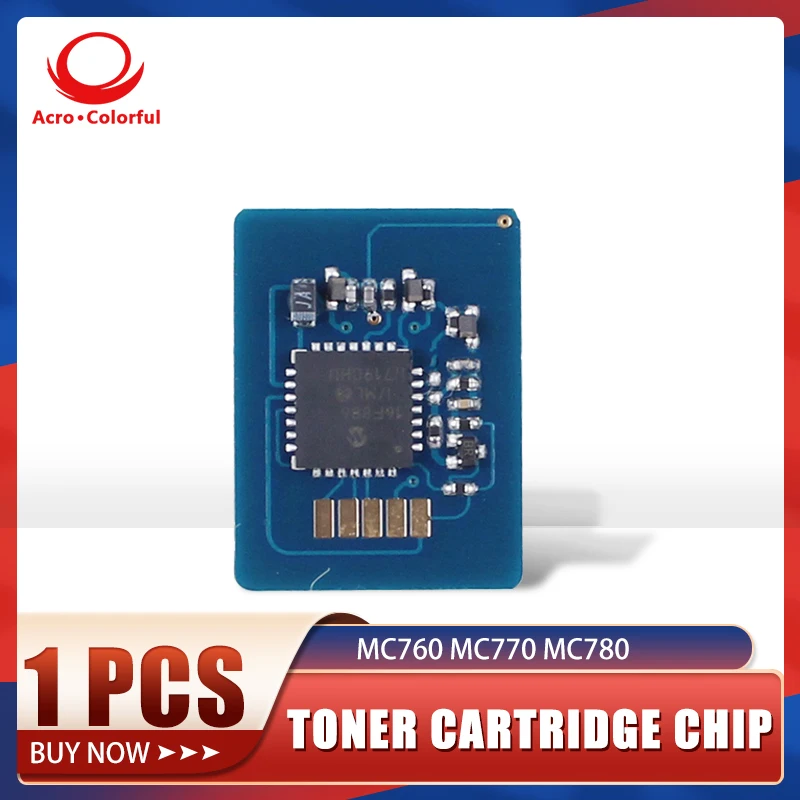 Compatible Toner Chip For OKI MC760 MC770 MC780 MFP EUR Version