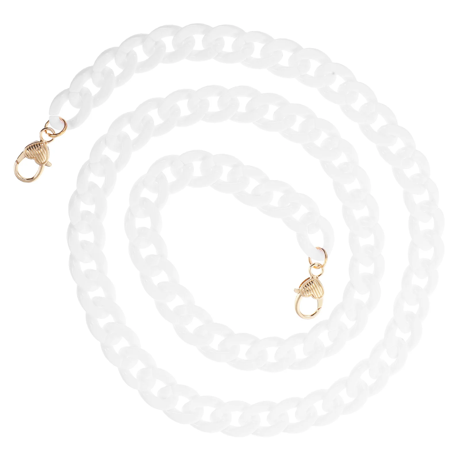 

Acrylic Bag Chain Detachable Replacement Strap Versatile Crossbody Purse Handbag Accessory Durable Lightweight Decoration