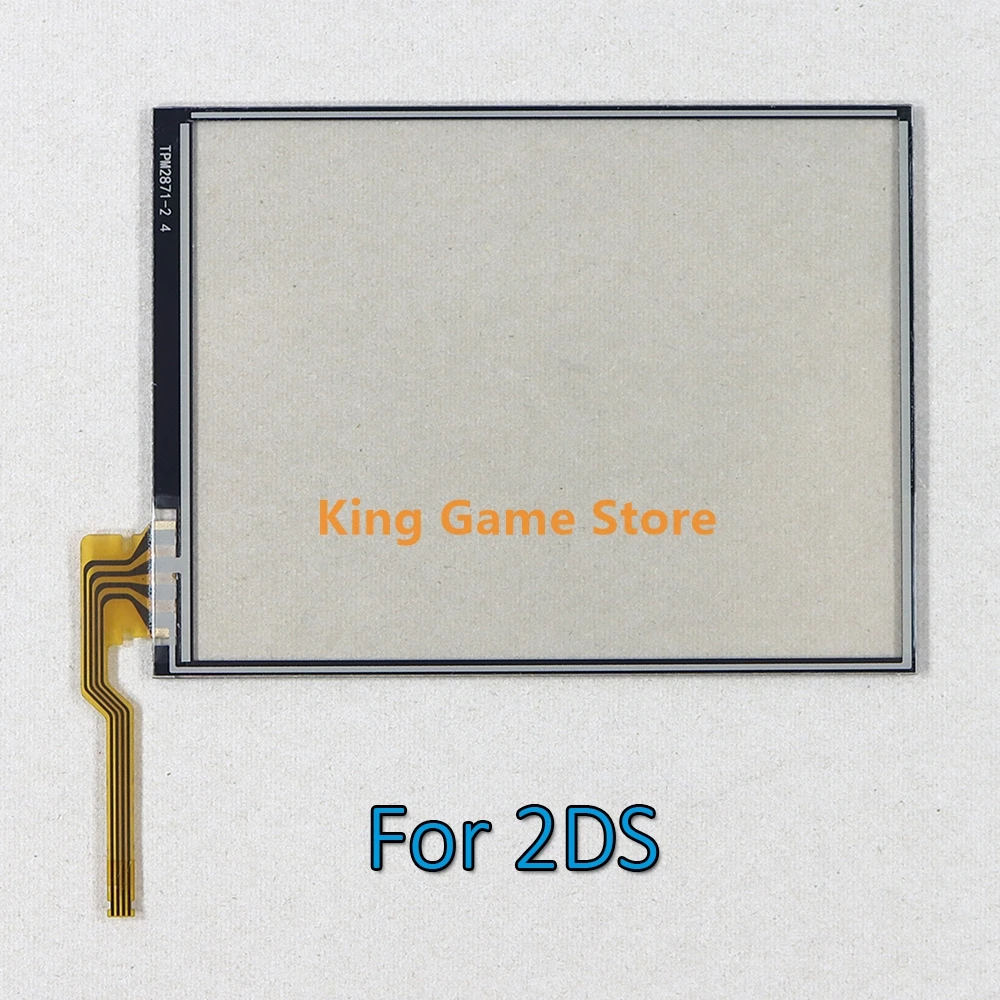 Digitalizzatore in vetro touch screen da 1 pezzo per pad di ricambio Nintend 2DS per console di gioco 2 DS