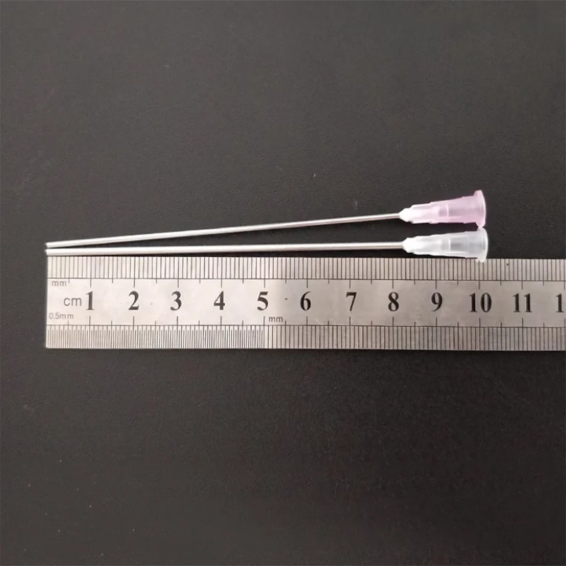 15pcs Extra Long Blunt Tip Flat Head Paste Adhesive Glue Liquid Dispensing Needle Syringe Tip+1 pcs hand drill