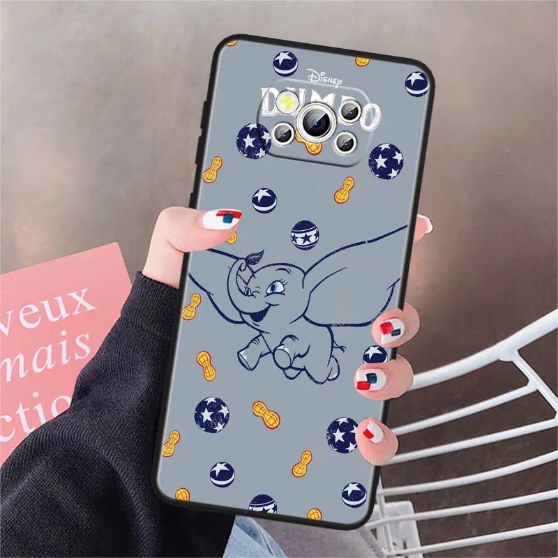 Disney Dumbo Cute For Honor V20 10i 10X 9S 9X 9C 9A 8X 8C 8A 7S 7C 7A Magic 5 Lite Pro MAX Black Soft Phone Case