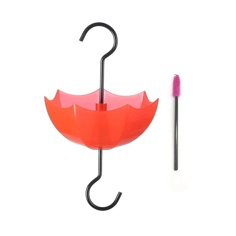 خطاف مصيدة طائر الطنان متعددة الوظائف ، رف تخزين خارجي ، خندق النمل وحارس النمل للمغذيات بالخارج