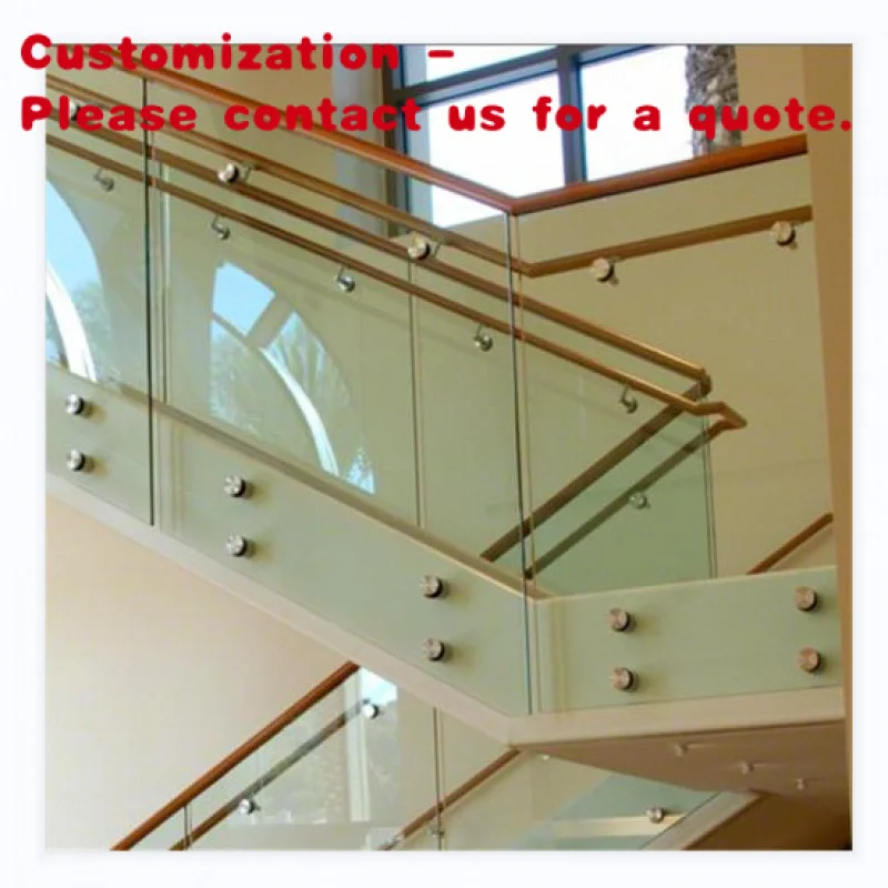 

Custom.Aleader Регулируемые лестничные перила Стеклянный стопорный штифт Лестничный балюстрада Забор для бассейна