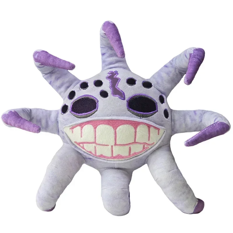 New Door Moth Octopus Plush Toy Man Cartoon Animal Short Plush PP Cotton Punk 2 Layer Game Peripheral Horror Doll Unisex Gift