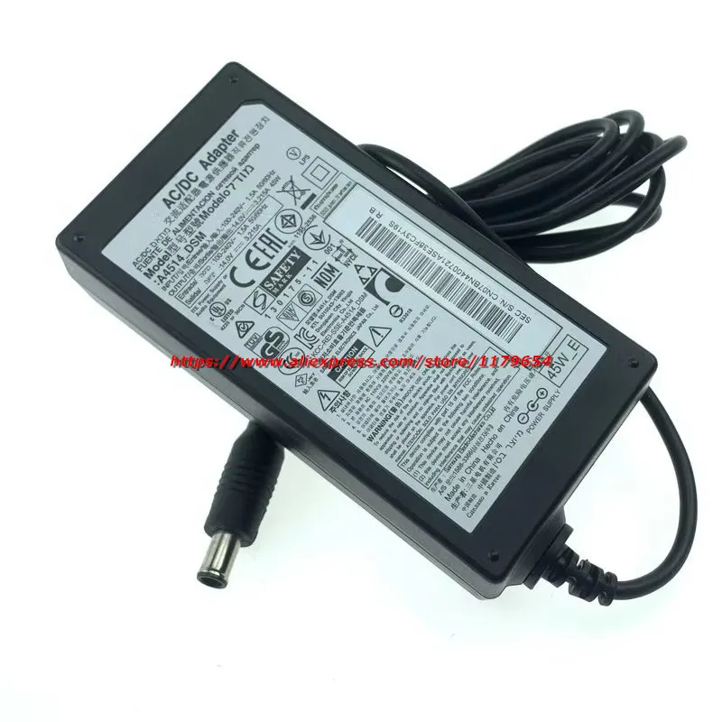 Original A4514_DSM A4515_FPN 14V 3.215A 45W Power Charger AC Adapter for SAMSUNG HW H500 LT24C550 T24C350LT LED MONITOR TD390 22