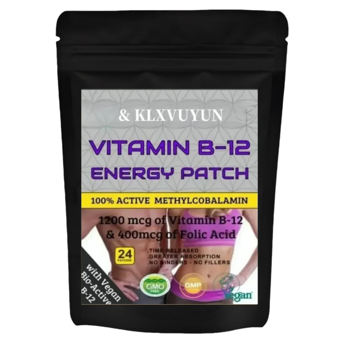 

30 Patches L-Arginine for Men L-Arginine L-Citrulline Complex with Transdermal Patches