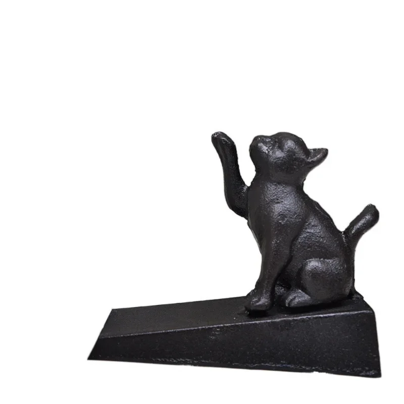 

Чугунное художественное украшение для сада, ветрозащитный мультяшный дверной клин для предотвращения столкновений, креативный дверной стопор, креативная форма