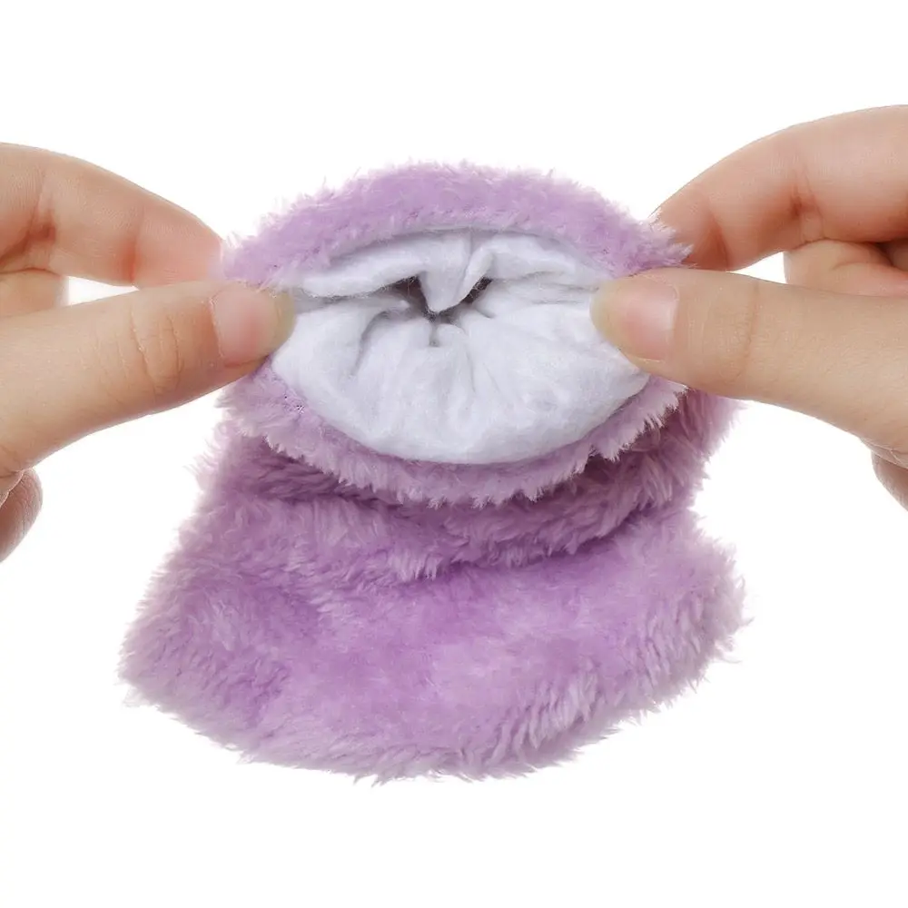 Girl Warm Warm Plush Winter Mittens Cat Paw Children Gloves Fingerless