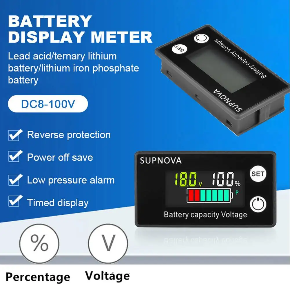 Dc 8V-100V Battery …