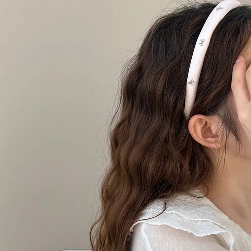 Imagen 2 del producto Diademas accesorios para el cabello para niñas mujeres banda coreana arco Hada 2024 aro nuevo en dulces Kawaii cosas lindas líder moda kpop