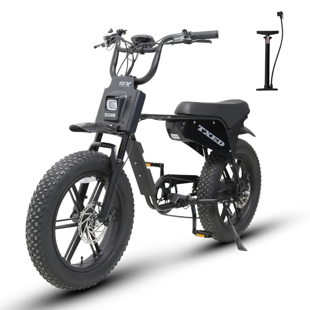 

Electric Bike for Adults, 1500W Peak Motor, 20" x 4.0" Fat Tire Ebike, 48V 15Ah Removable Battery, Up to 50 Miles, Customized
