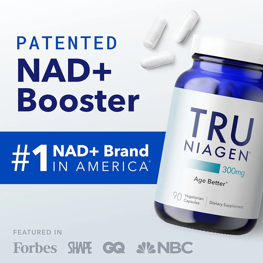 

TRU NIAGEN Patented NAD + Supplement for Cell Regeneration, Supports Cellular Energy, Brain, Muscle | Nicotinamide Riboside (NR)