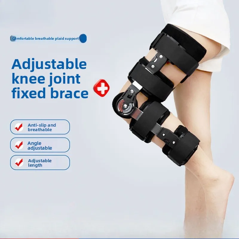 

Регулируемый опорный кронштейн для фиксации коленного сустава для перелома ног, переломов коленной кости, защиты колена для реабилитации мениска