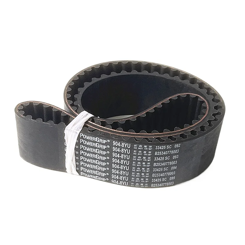 PowerGrip 8YU Arc Tooth Timing Belt Width 50mm 312-8YU~896-8YU for Woodworking Machinery CNC Machine Tools Robots Spindle Drive