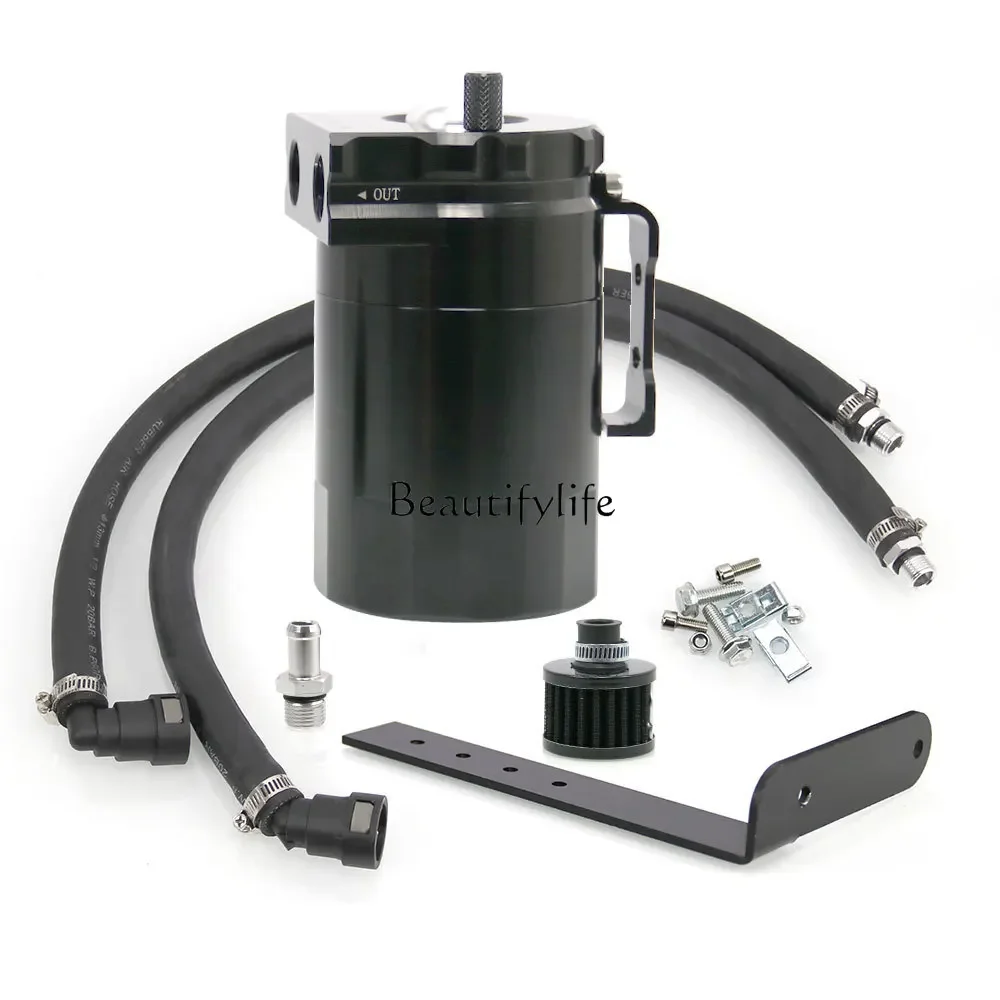 Car Modification Fittings with Air Filter Breathable Engine Oil Jug OTC-1019 with Pipe and Bracket