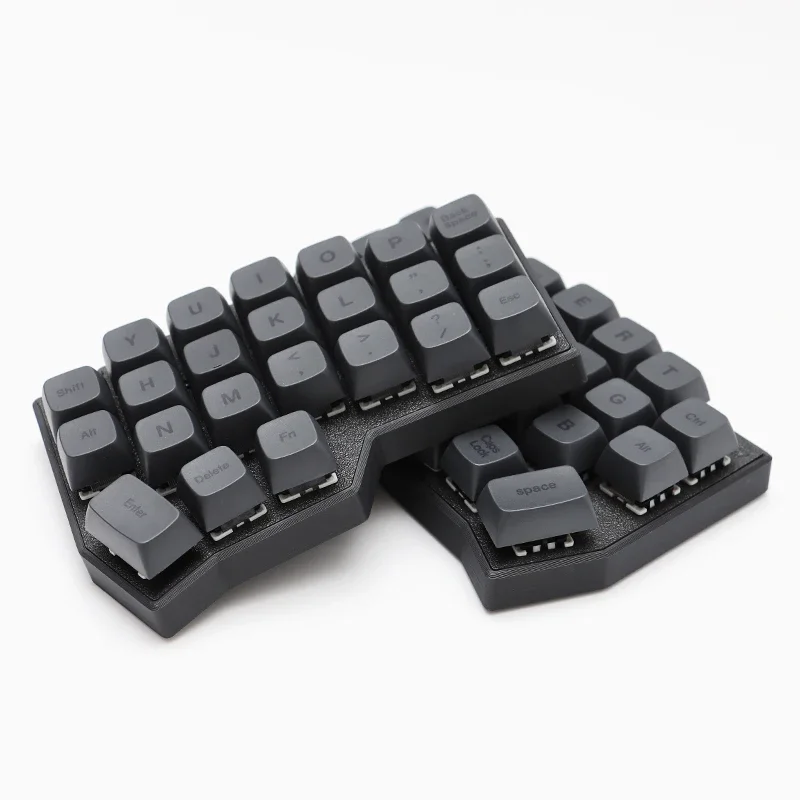 W CORNE V4.1 Split Keyboard DIY Customized Keyboard 2.4G Wireless Hot Swap PCB Ergonomic 2.4G VIAL Remap Gamer PC Accessories