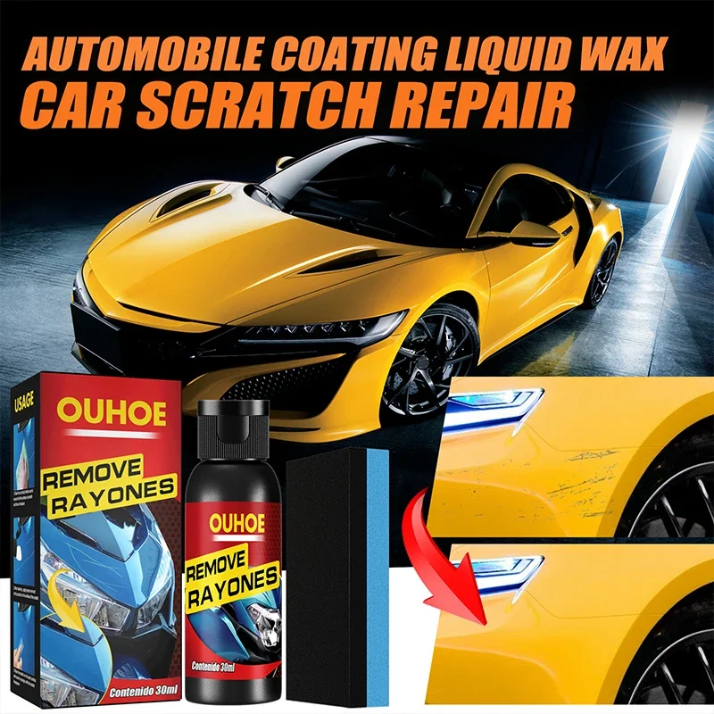 Car Scratch Reparação e Remodelação Ferramentas, Polimento Wax Sponge, Anti Scratch Cream, Paint Scratch Removal, Ferramentas de beleza do carro