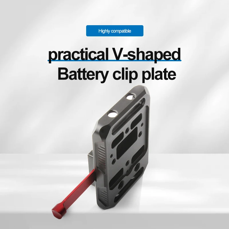 V-mount Instalação Rápida Expansão Board, Bateria Pendurado Buckle, Câmera Fotografia Acessórios, Quick Release Lock, VK-03R