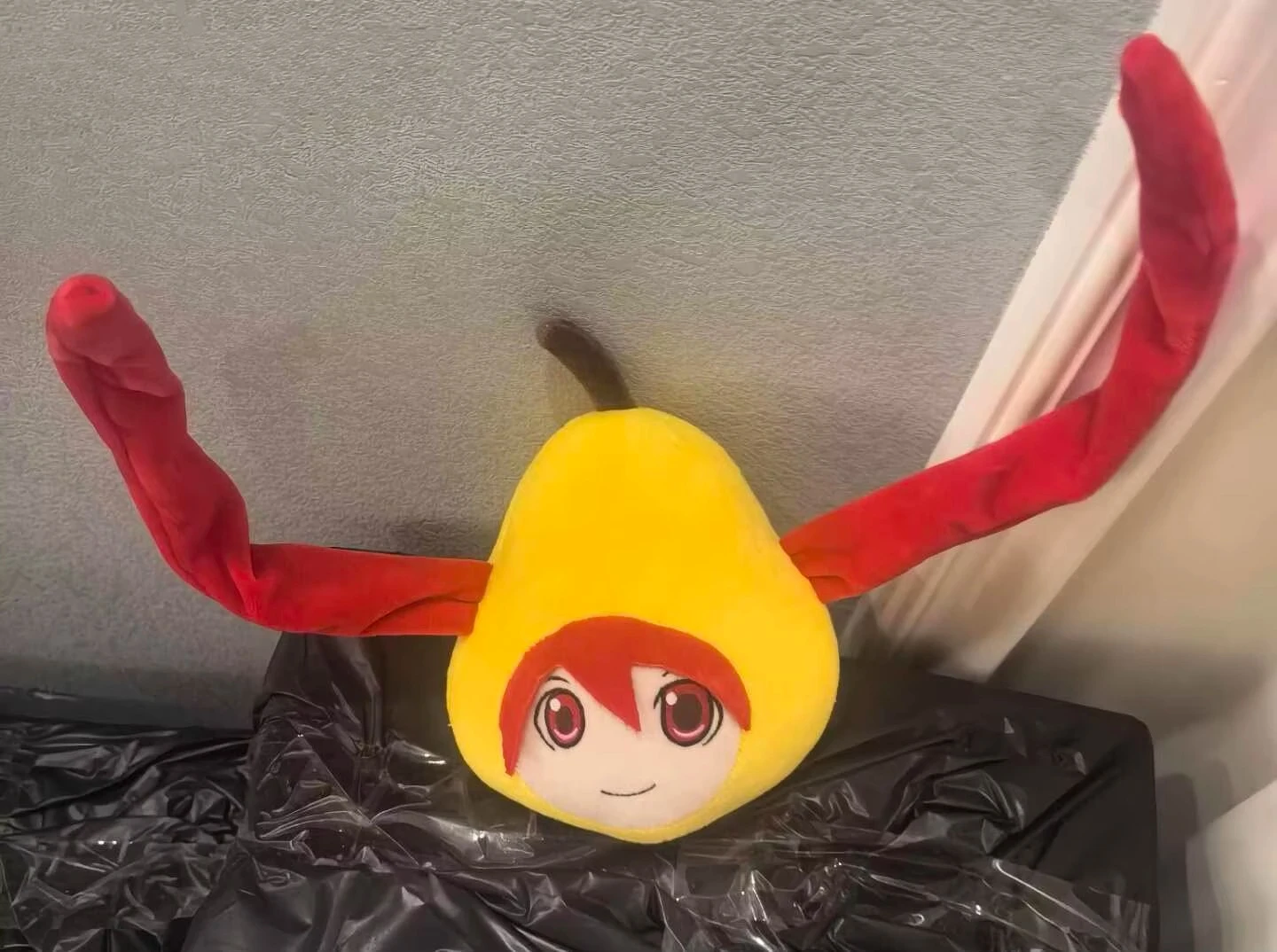 15cm Anime Kasane Teto atributo Linda muñeca  peluche llavero  pera  dibujos animados colgante llavero  Cosplay juego pe