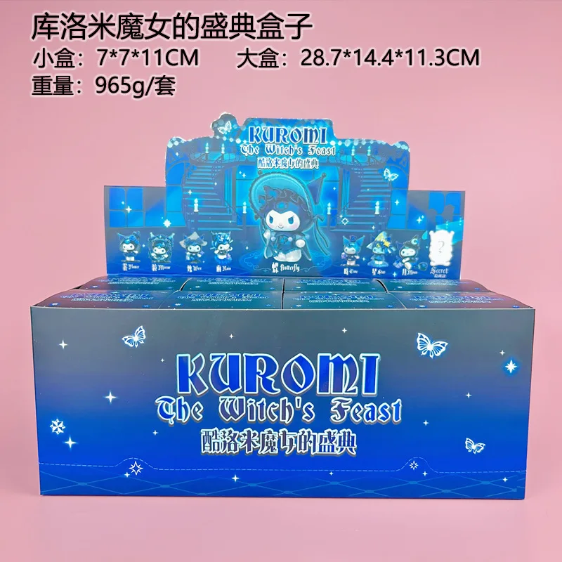 Sanrio My Melody kuromi figura juguetes imagen de dibujos animados clásica My Melody figura de acción caja juguete regalo para niños