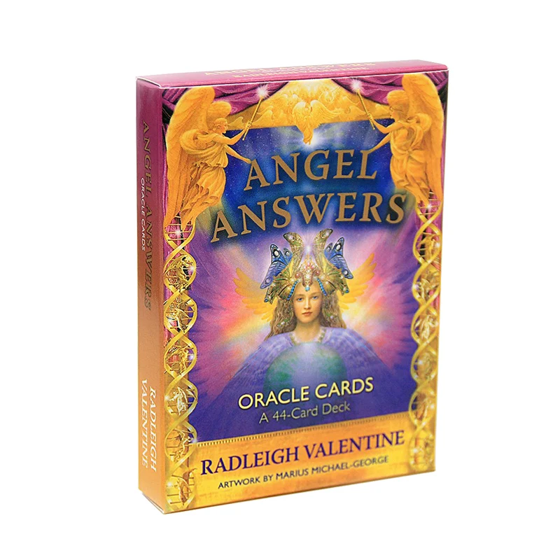 Angel Answers Oracle Cards Leisure Party Table Game High Quality Fortune-telling Work Life Prophecy Tarot Deck Adult Board Games