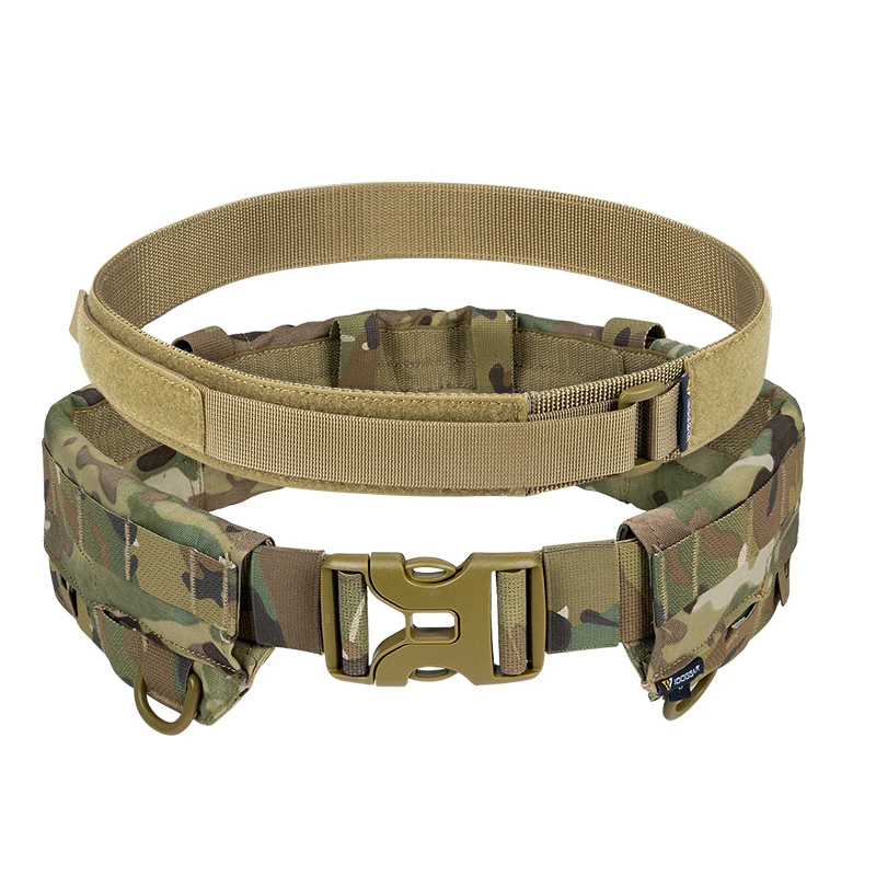 Cintura intera a sgancio rapido MOLLE con cintura interna cintura tattica modulare MRB attrezzatura militare Multicam da caccia all\'aperto