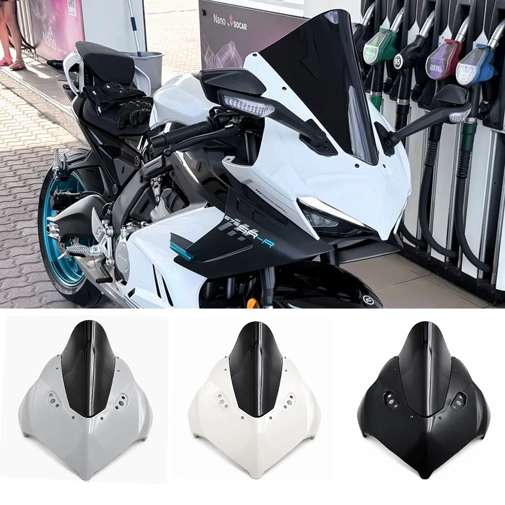 Aerodynamic Racing Front Headlight Sport Winds Fairing Windscreen For CFMOTO 675SR 675SS 675SR-R CF 675 SR SS SRR 2024-2026