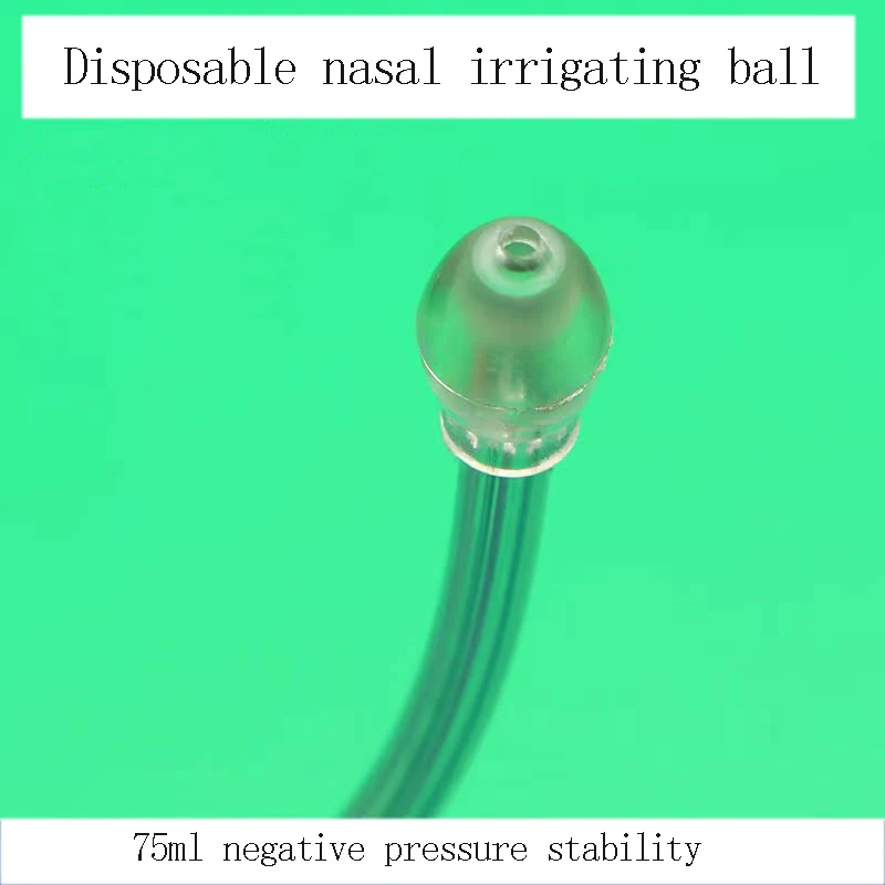 Disposable nasal irrigating ball