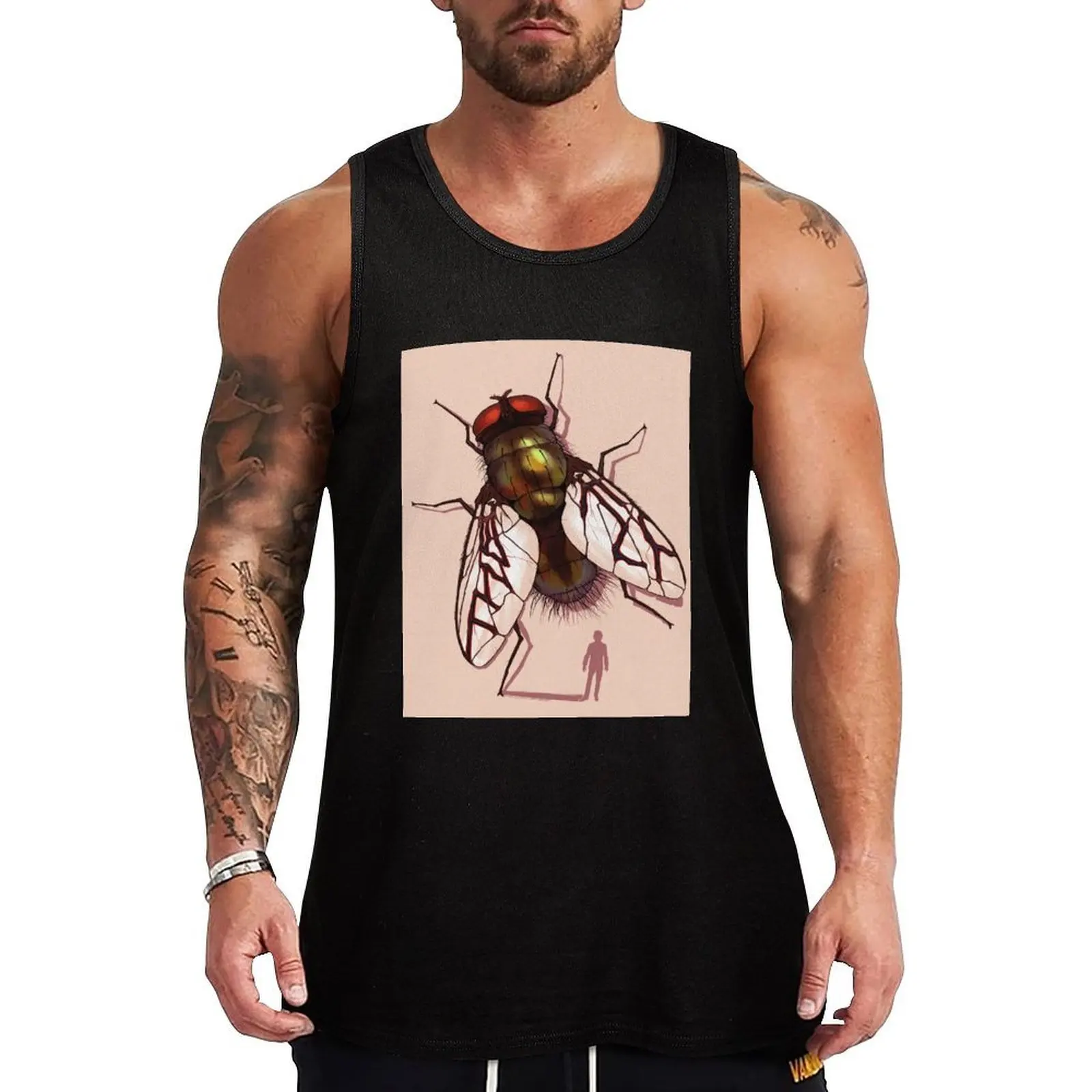 David Cronenberg's The Fly Tank Top Relaxed Fit Tank Top Casual Sleeveless Everyday Shirt
