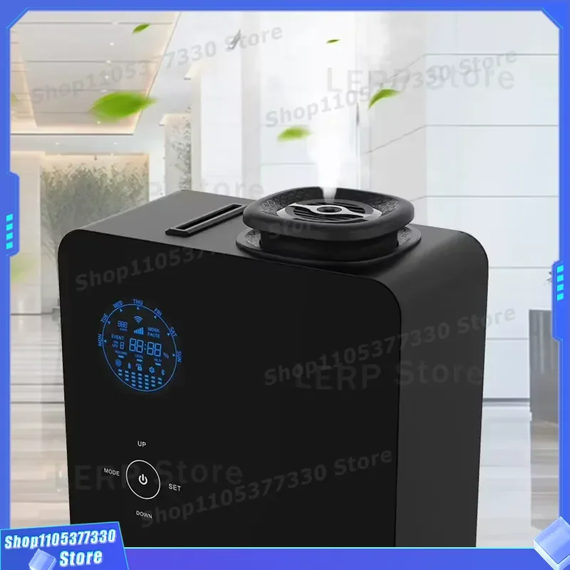 Large Capacity Commercial Hotel Aroma Diffuser Vertical Intelligent Timer Anhydrous Essential Oil Fragrance Machine for Lobby