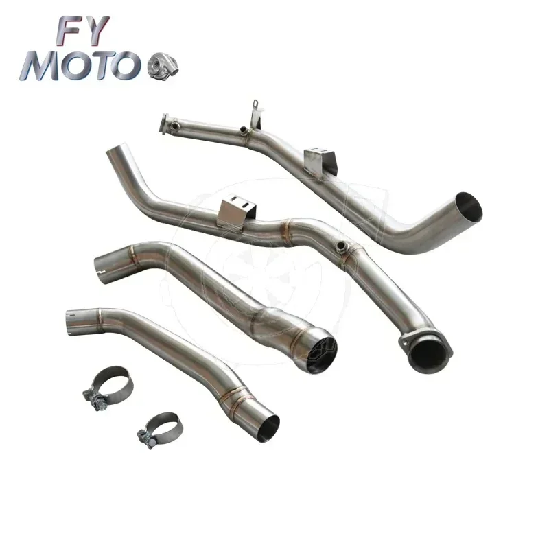 

Выпускной коллектор (декат-даунпайп) для Mercedes W212 E63 M157 AMG + 2matic и W218 CLS63 M157 M278 5.5 TWIN-TURBO 4matic 2013-2017