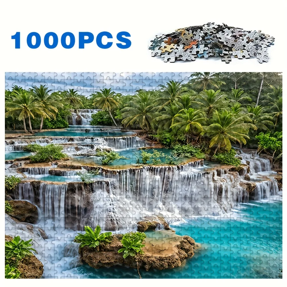 500/1000피스 성인 퍼즐 - 스트레스 해소 가족 게임, 성인에게 적합하며, 도전적인 대규모 조립, /크리스마스/휴일 선물