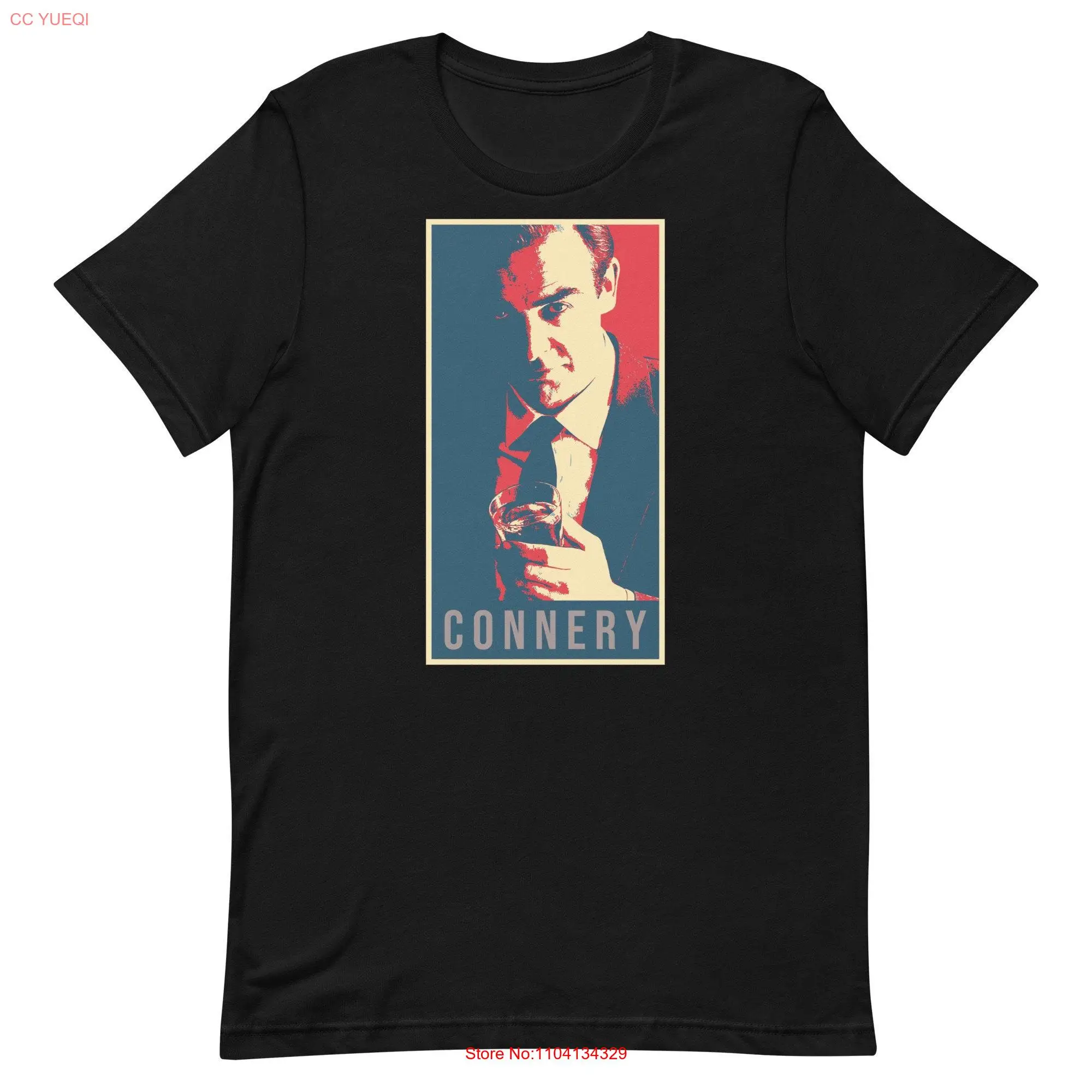 Sean Connery Homage t shirt long or short sleeves