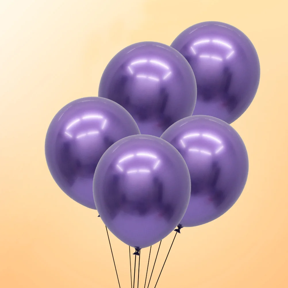 

5pcs Latex Balloons Premium Quality Non Toxic Safe Use Beautiful Decoration Birthday Prom Anniversary Halloween Party Supplies