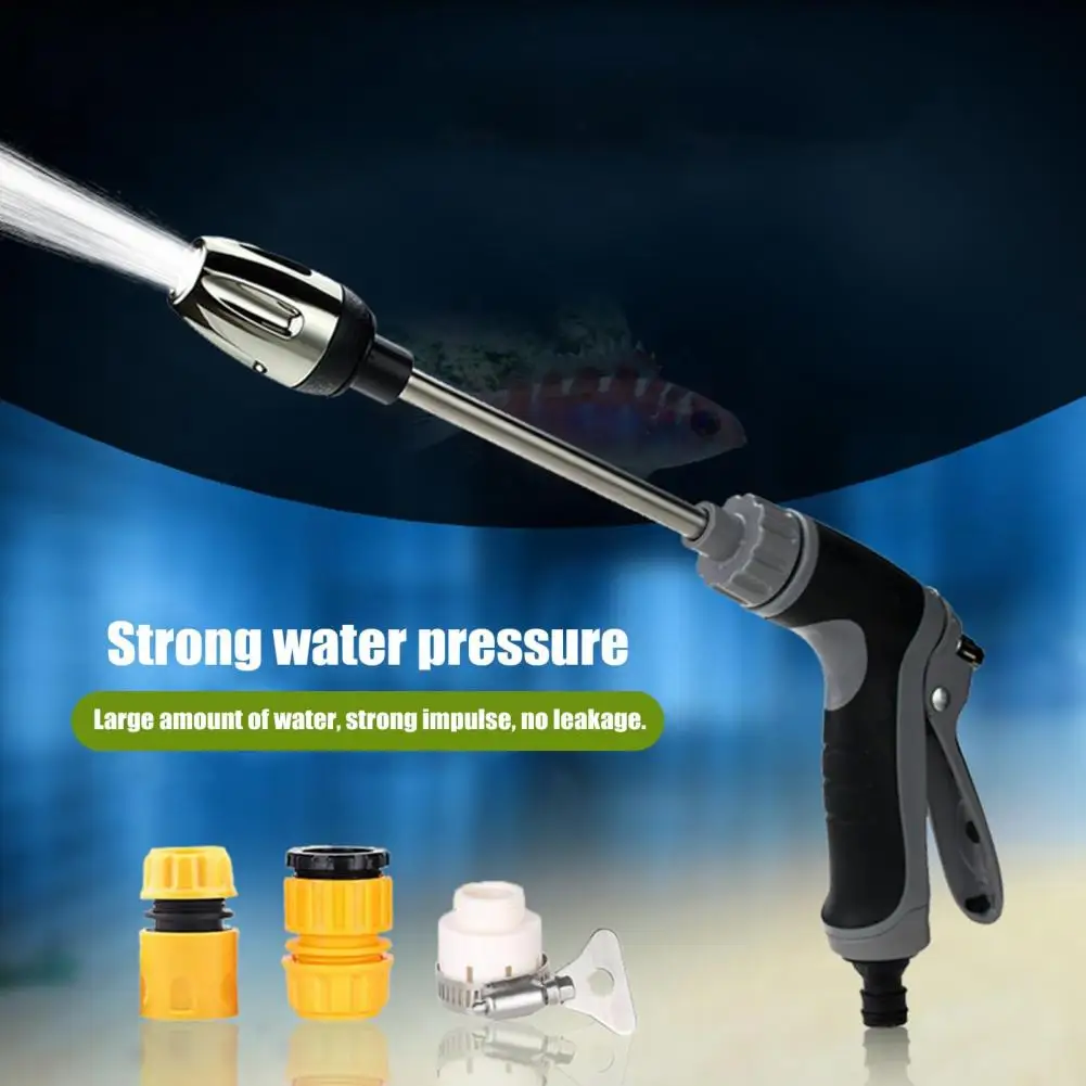 

High Pressure Cleaner Pressure Washer High-pressure Cleaner for Garden Hose Universal Fit Walkways Cleaner with 360° Rotating